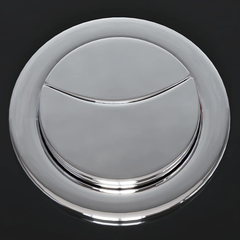 vidaXL Toilet With Cistern Black