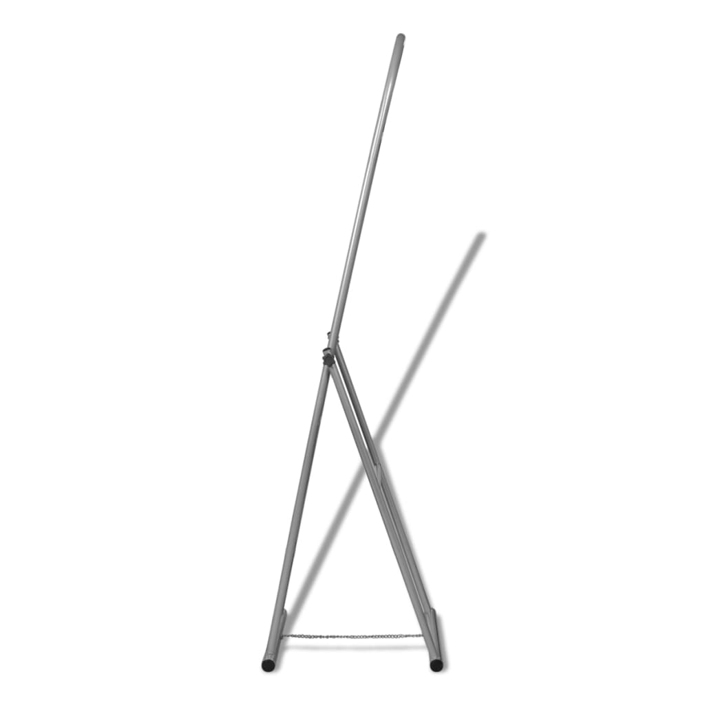 vidaXL Free Standing Floor Mirror Full Length Rectangular Grey