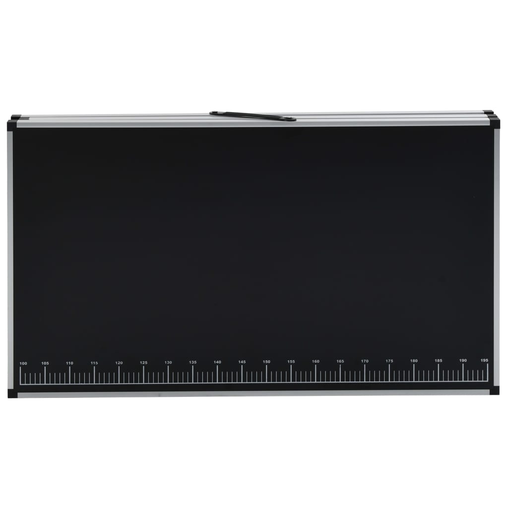 vidaXL Folding Pasting Table MDF and Aluminium 300x60x78 cm