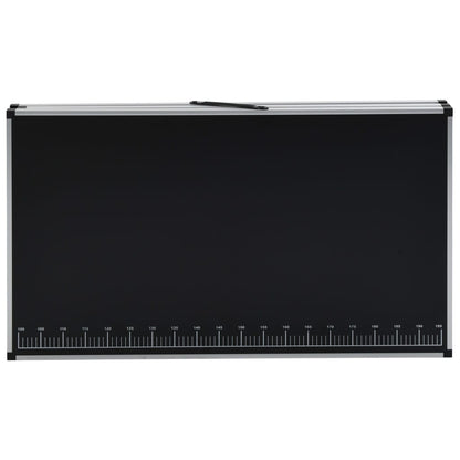 vidaXL Folding Pasting Table MDF and Aluminium 300x60x78 cm
