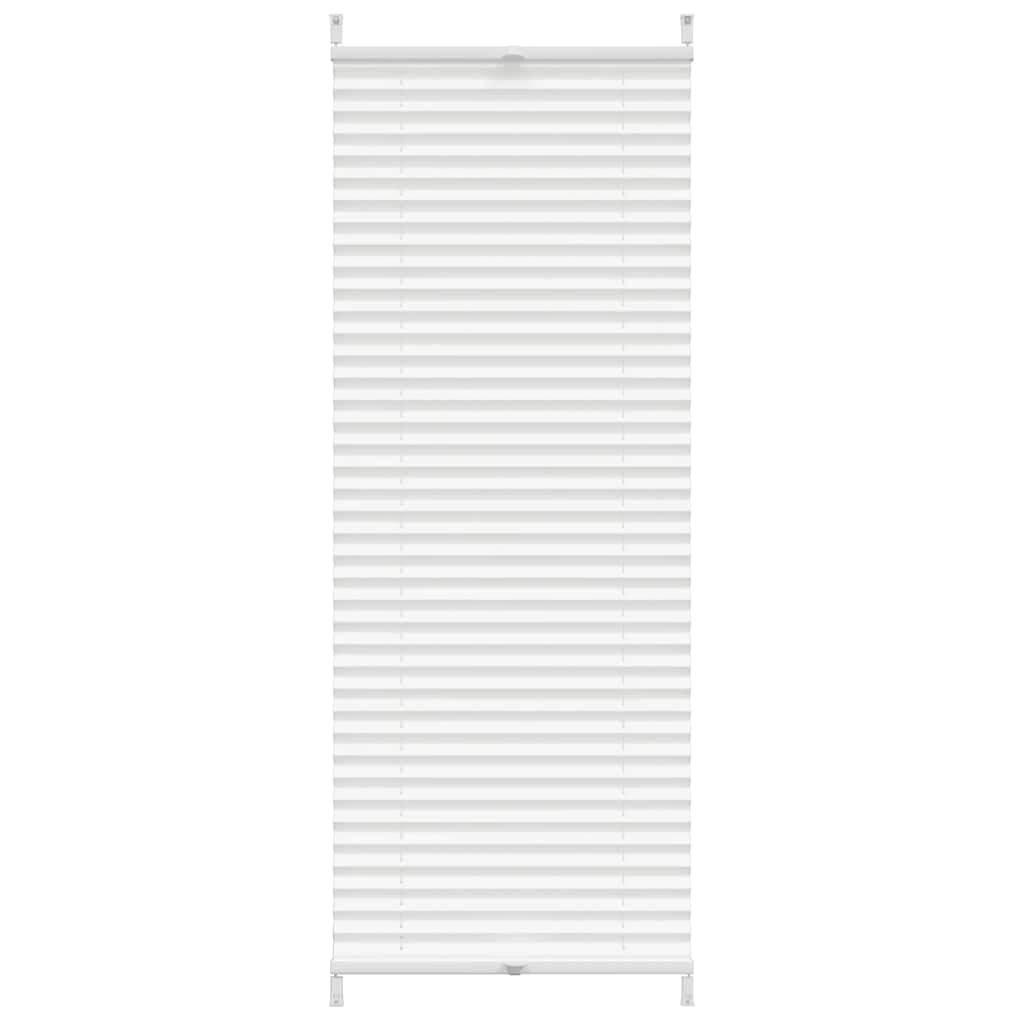 vidaXL Plisse Blind 40x100cm White Pleated Blind