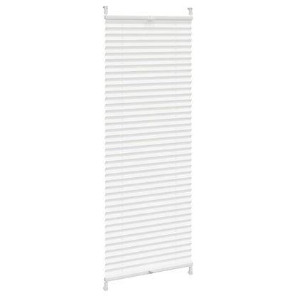 Plisse Blind 40x100cm White Pleated Blind