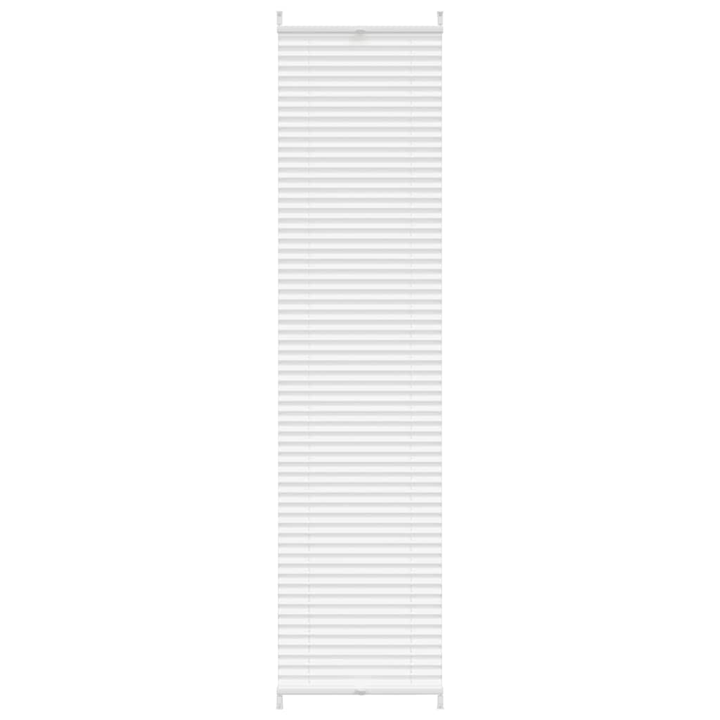 vidaXL Plisse Blind 40x200cm White Pleated Blind