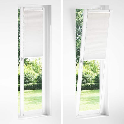 vidaXL Plisse Blind 40x200cm White Pleated Blind