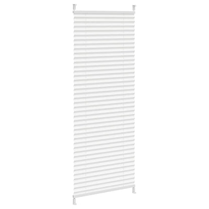Plisse Blind 50x100cm White Pleated Blind