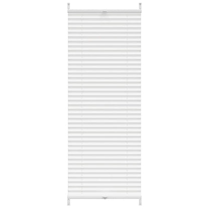 vidaXL Plisse Blind 50x125cm White Pleated Blind