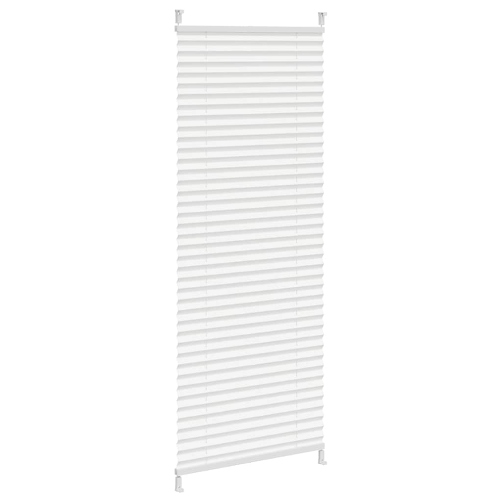 vidaXL Plisse Blind 50x125cm White Pleated Blind