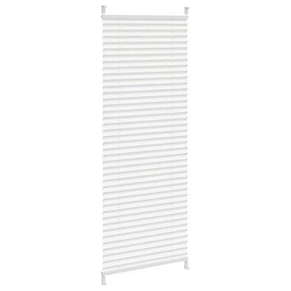 vidaXL Plisse Blind 50x125cm White Pleated Blind