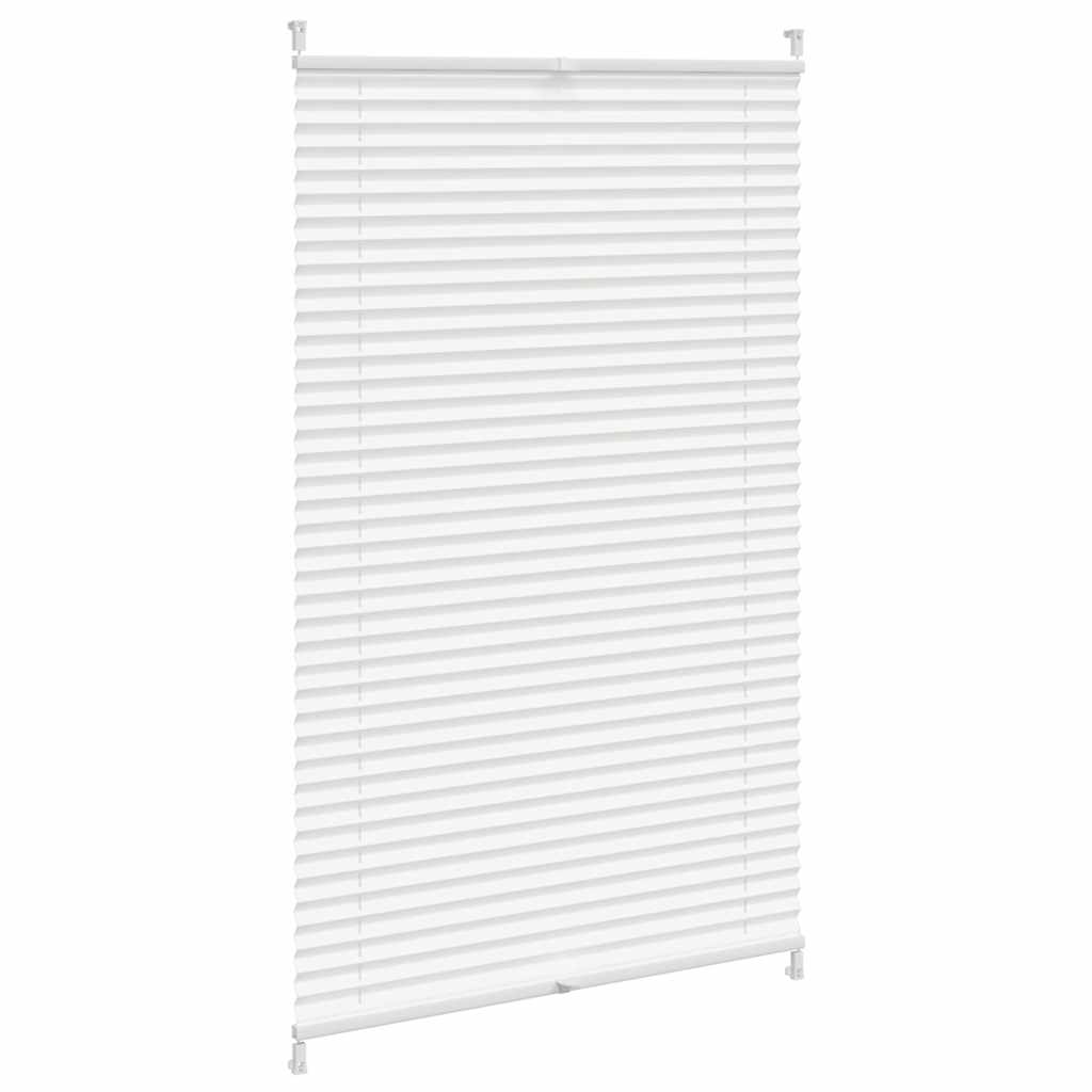 vidaXL Plisse Blind 70x150cm White Pleated Blind