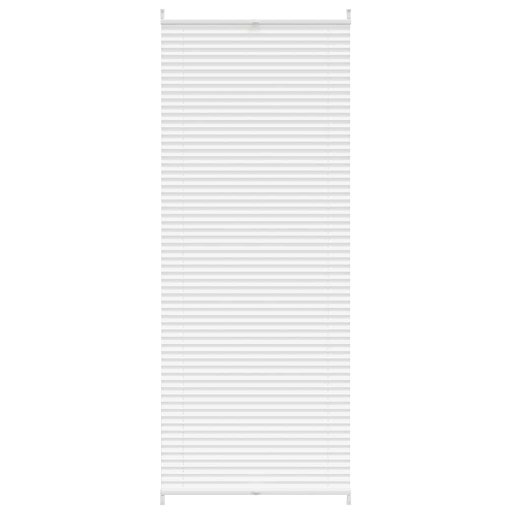 Plisse Blind 70x200cm White Pleated Blind