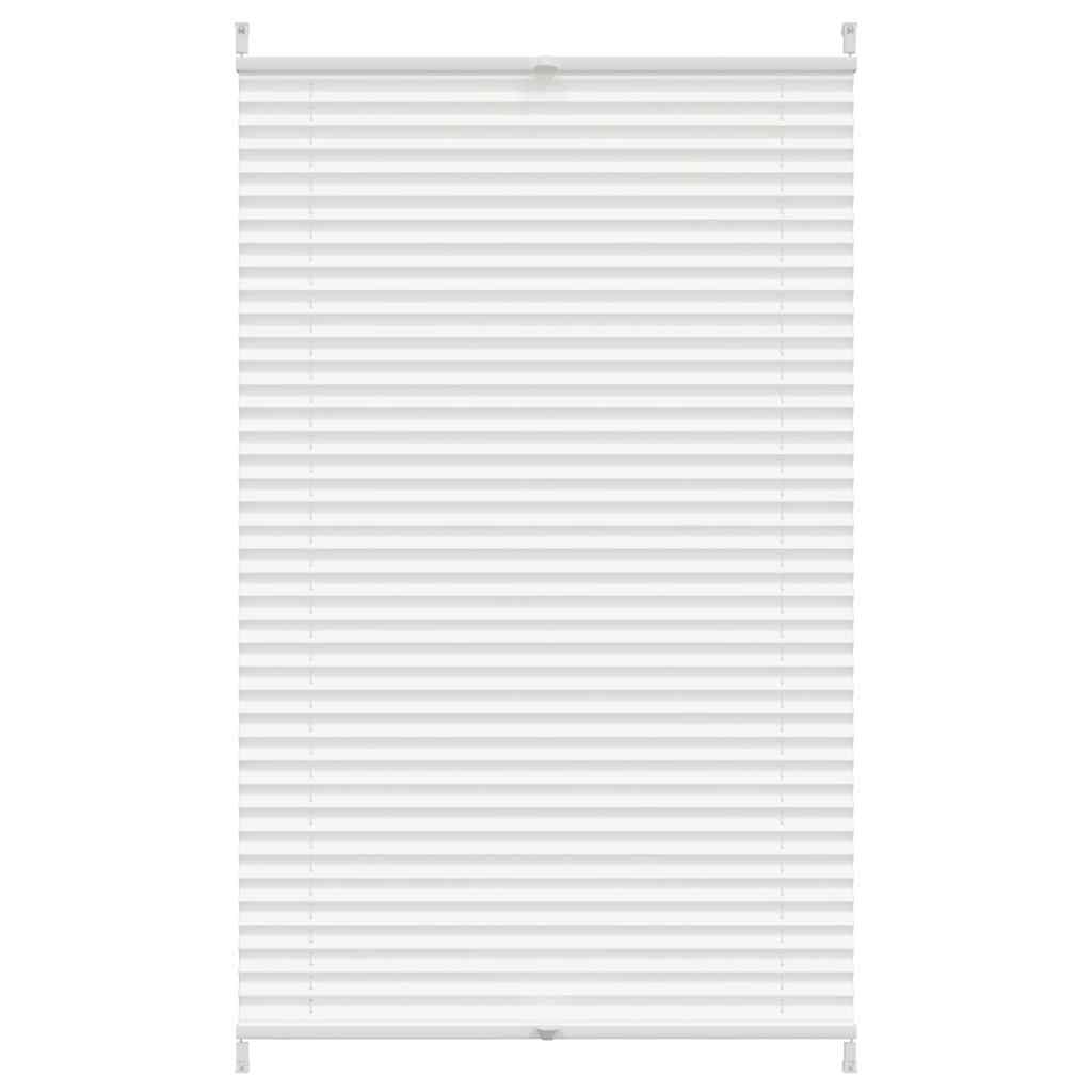 Plisse Blind 90x100cm White Pleated Blind