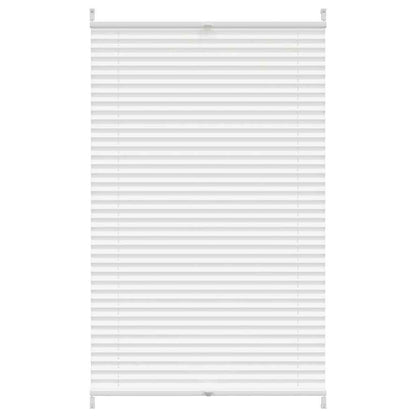 Plisse Blind 90x100cm White Pleated Blind