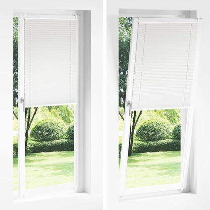 Plisse Blind 90x200cm White Pleated Blind