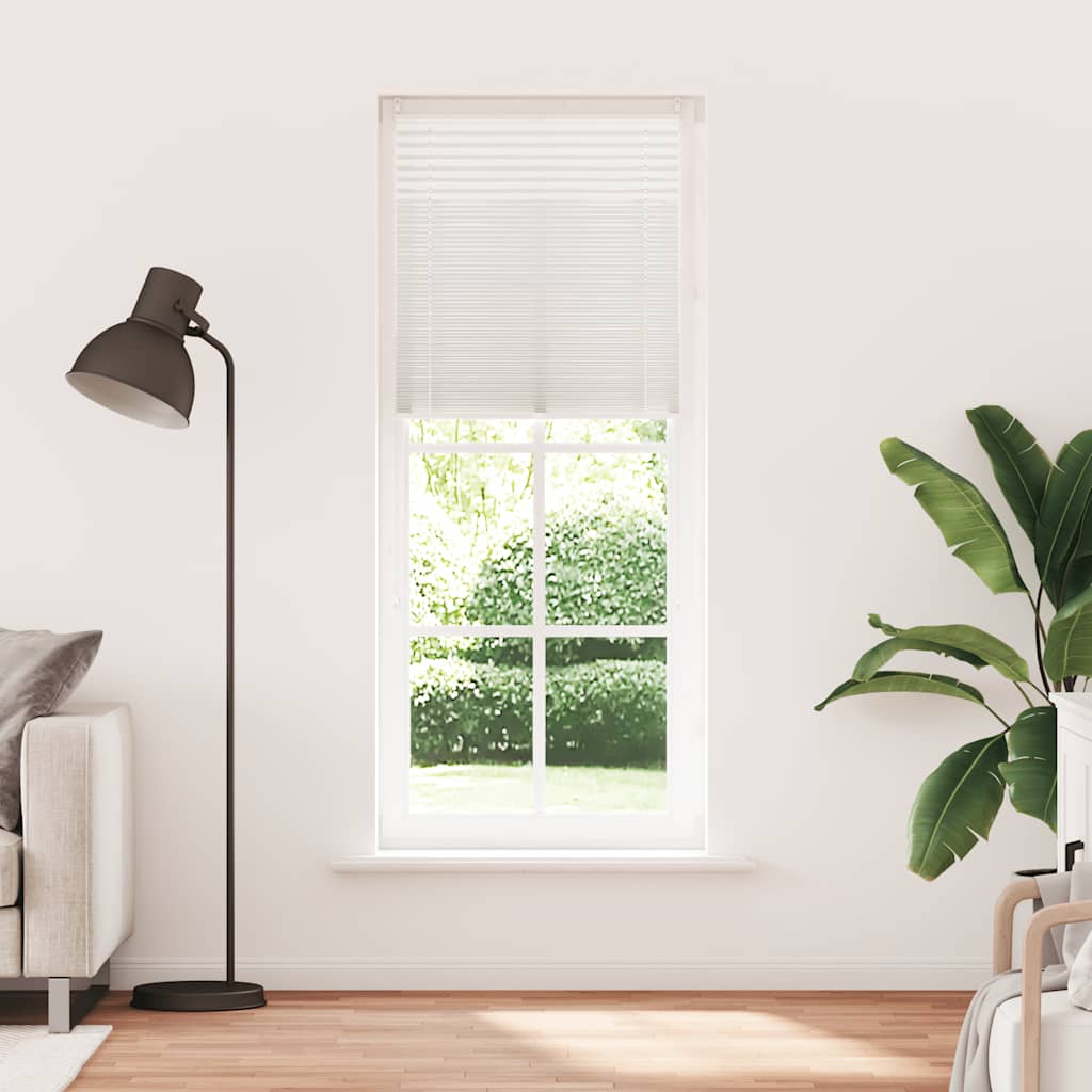 Plisse Blind 90x200cm White Pleated Blind