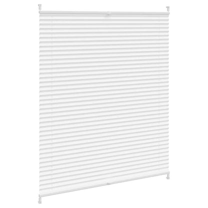 vidaXL Plisse Blind 100x150cm White Pleated Blind