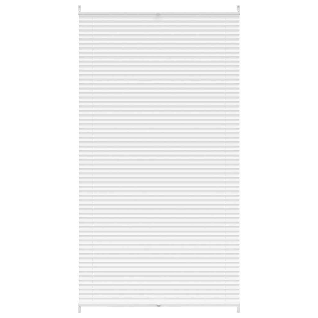 vidaXL Plisse Blind 100x200cm White Pleated Blind