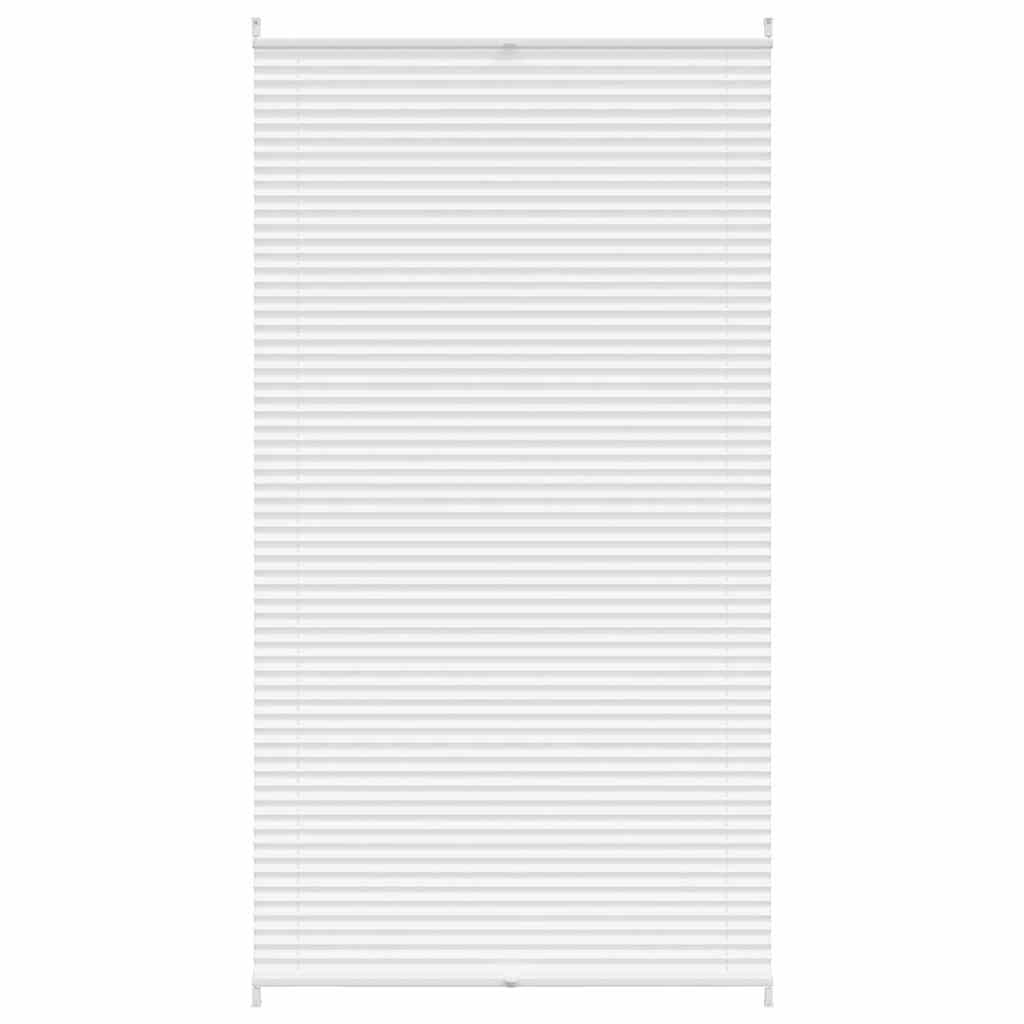 vidaXL Plisse Blind 100x200cm White Pleated Blind