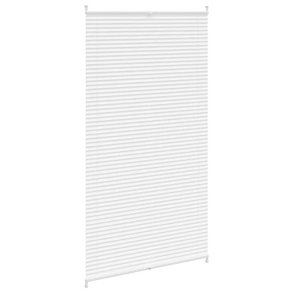 vidaXL Plisse Blind 100x200cm White Pleated Blind