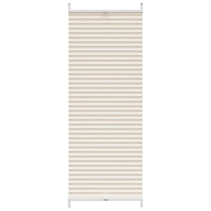 vidaXL Plisse Blind 50x100cm Creme