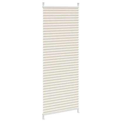 vidaXL Plisse Blind 50x100cm Creme