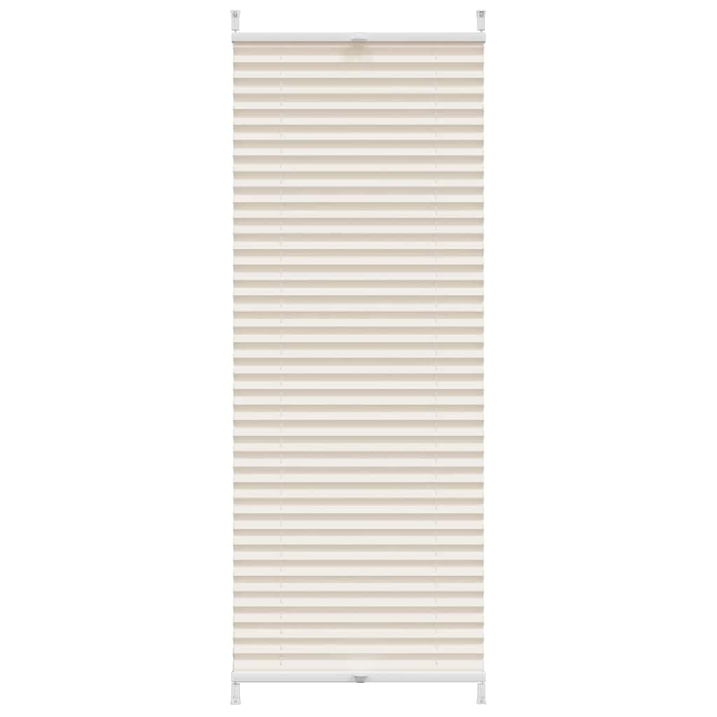 vidaXL Plisse Blind 50x150cm Creme