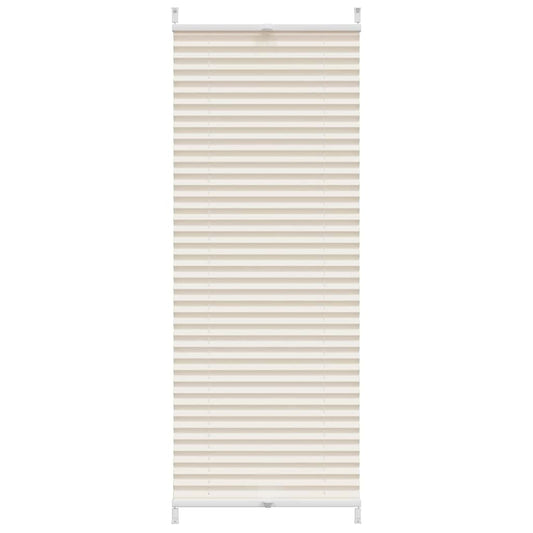 vidaXL Plisse Blind 50x150cm Creme