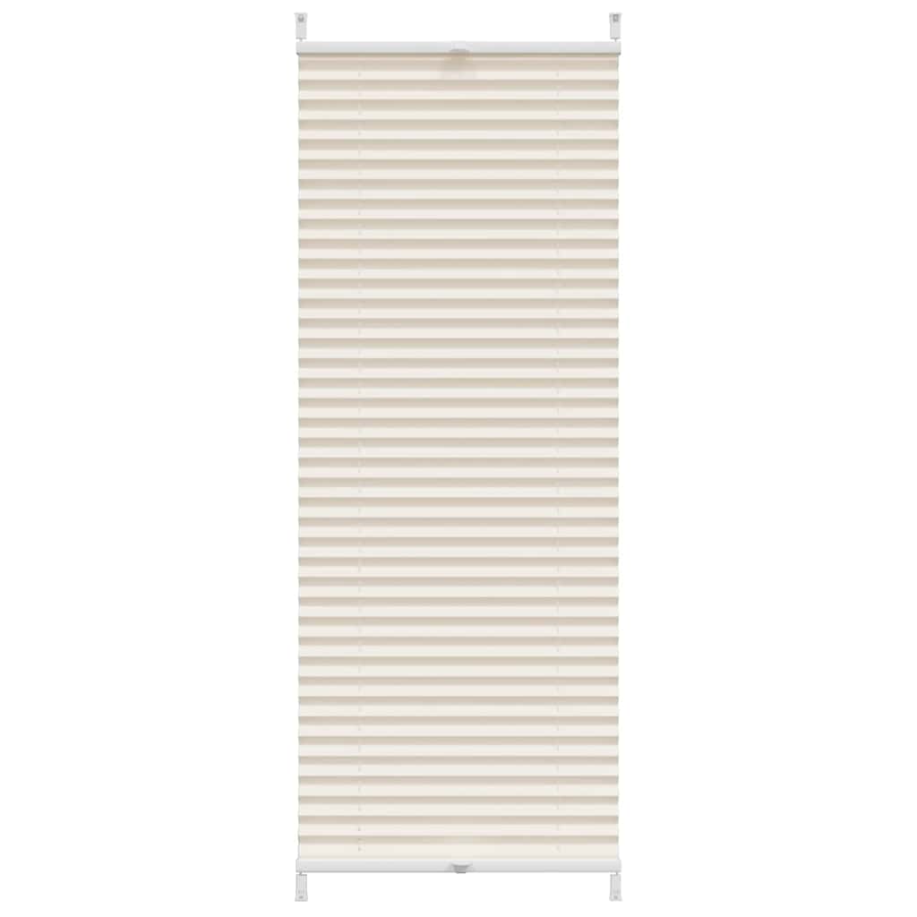vidaXL Plisse Blind 60x100cm Creme