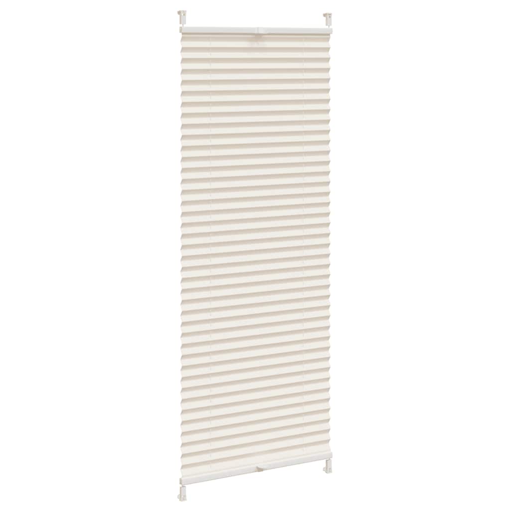 vidaXL Plisse Blind 60x100cm Creme