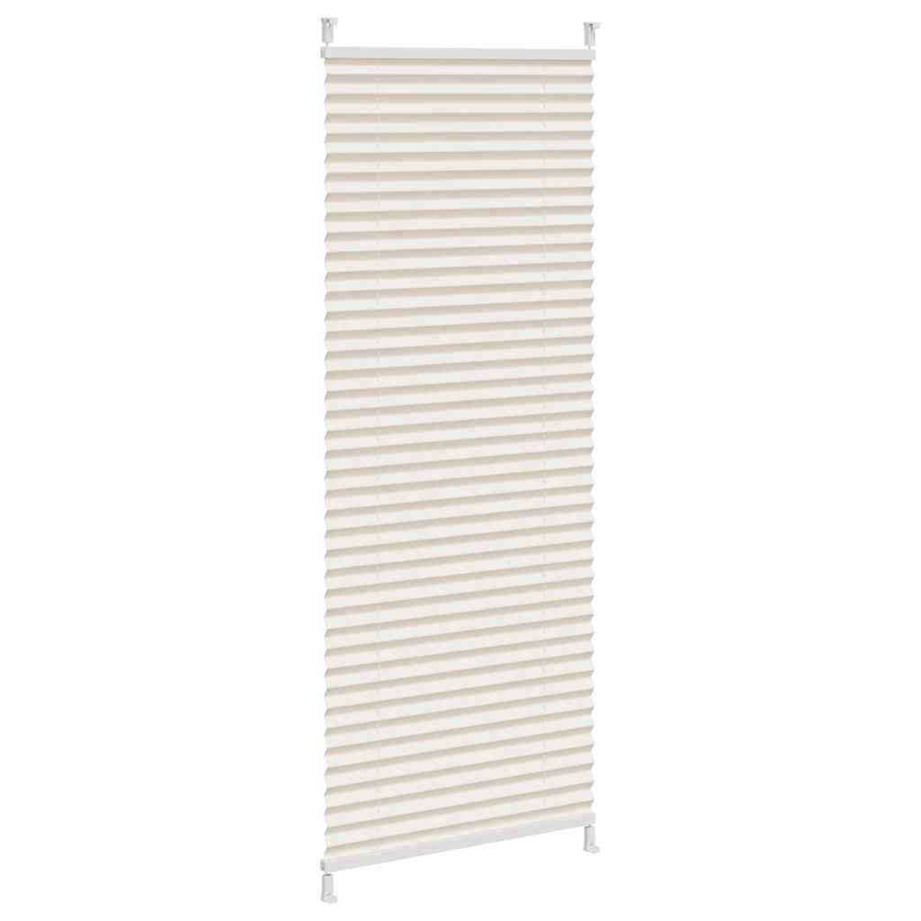 vidaXL Plisse Blind 60x100cm Creme