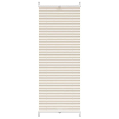 Plisse Blind 60x125cm Creme
