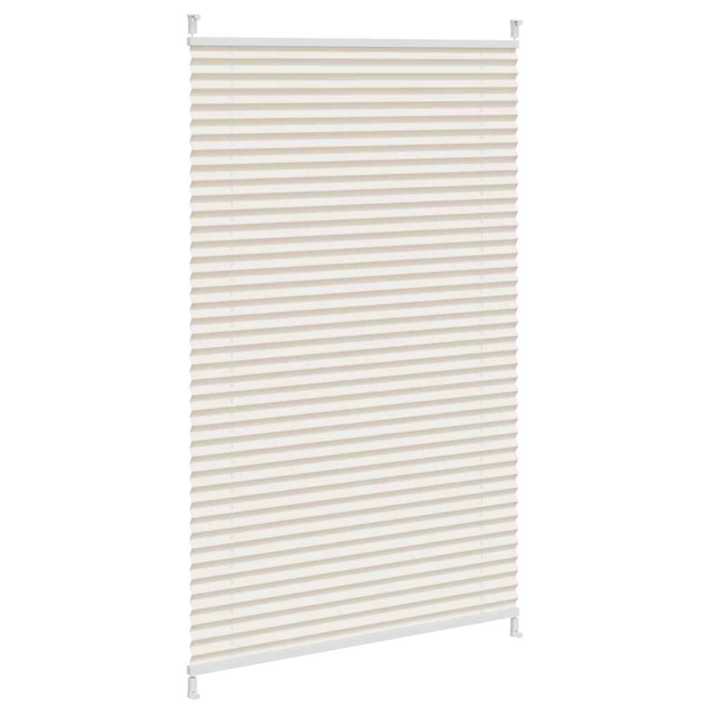 Plisse Blind 80x100cm Creme