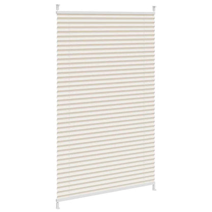 Plisse Blind 80x100cm Creme