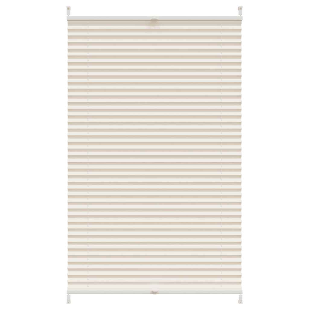 Plisse Blind 80x150cm Creme