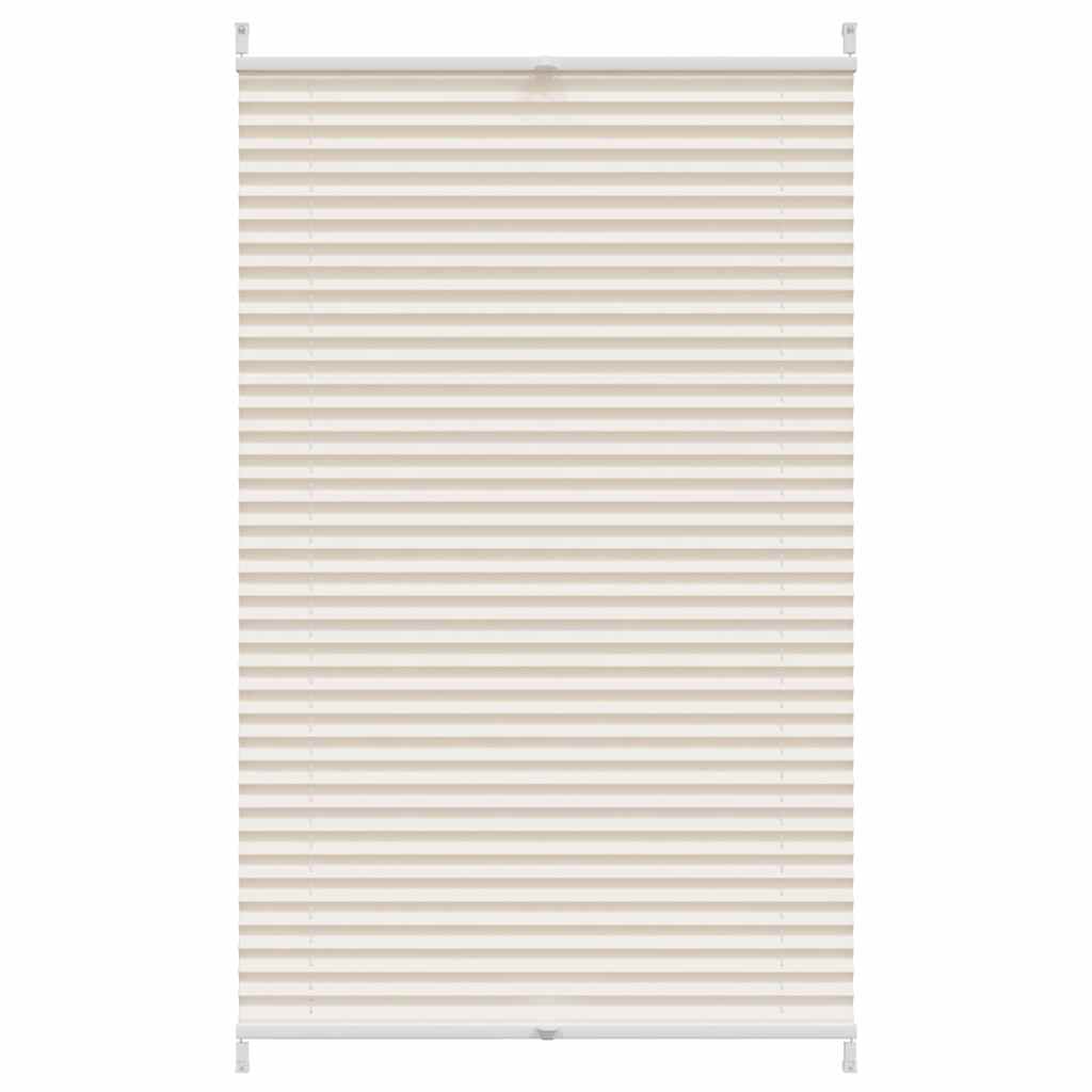 vidaXL Plisse Blind 90x150cm Cream