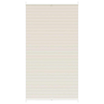 vidaXL Plisse Blind 100x200cm Cream