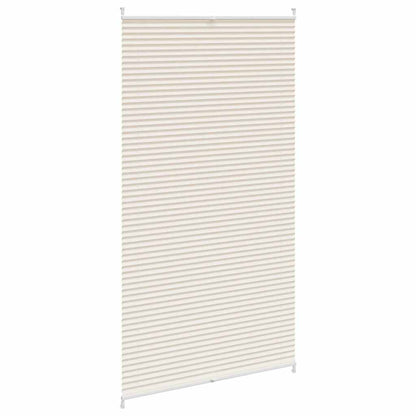 240644 Plisse Blind 100x200cm Creme