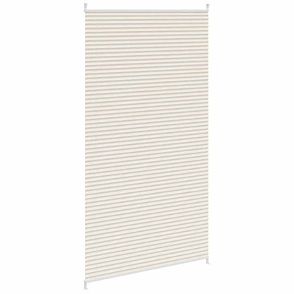 vidaXL Plisse Blind 100x200cm Cream