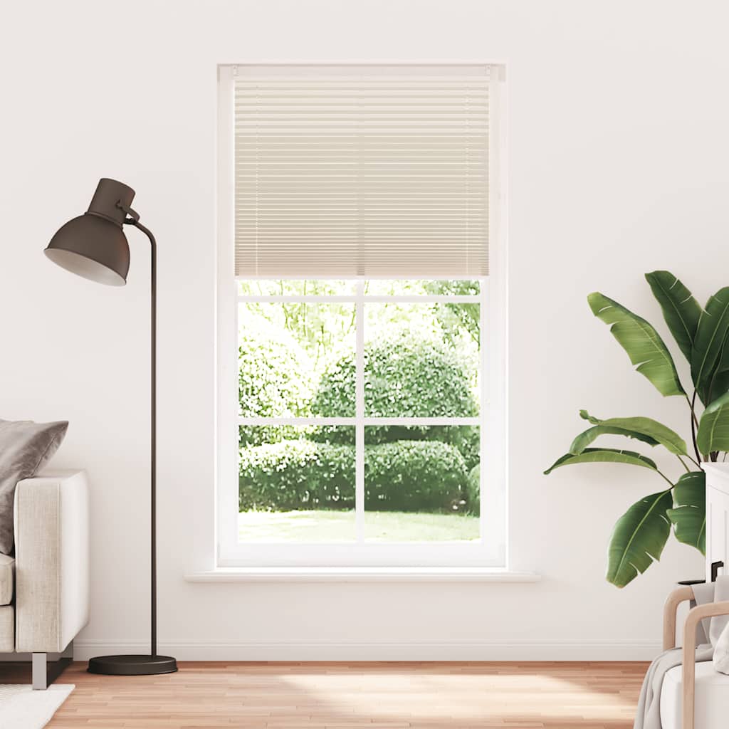 240644 Plisse Blind 100x200cm Creme