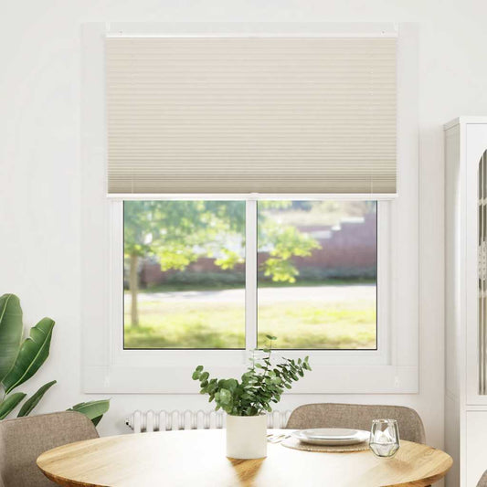240646 Plisse Blind 110x125cm Creme