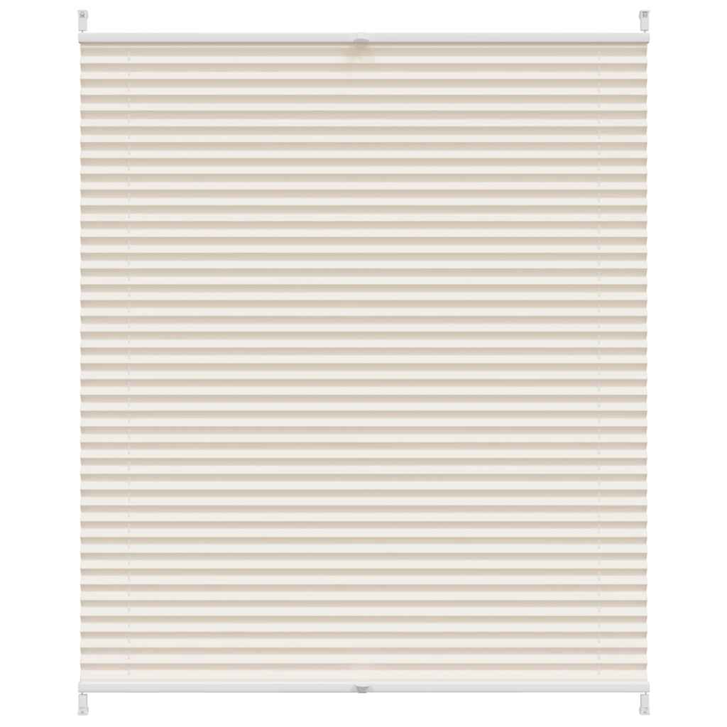 vidaXL Plisse Blind 110x150cm Cream