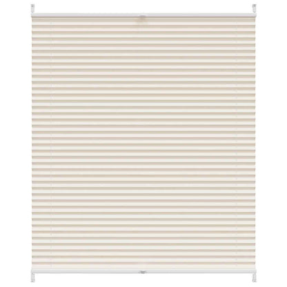 vidaXL Plisse Blind 110x150cm Cream