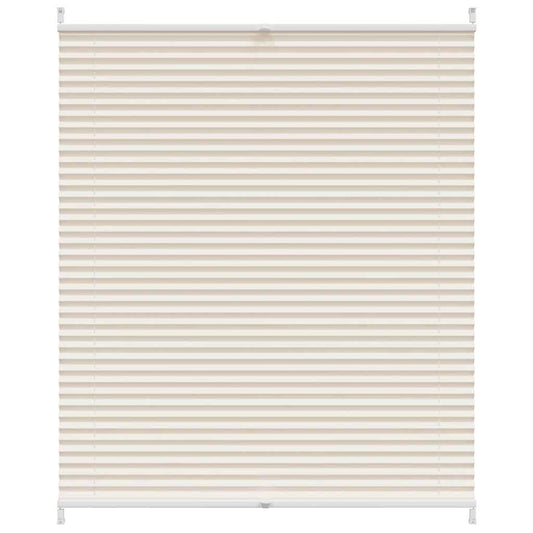 vidaXL Plisse Blind 110x150cm Cream