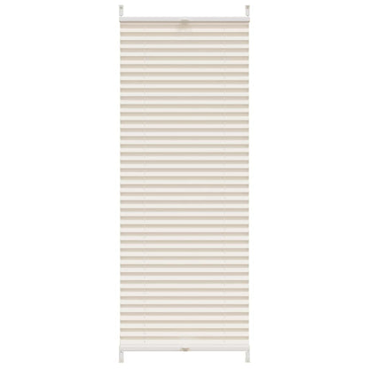 vidaXL Plisse Blind 40x100cm Cream