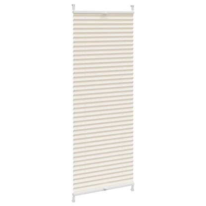 vidaXL Plisse Blind 40x100cm Cream