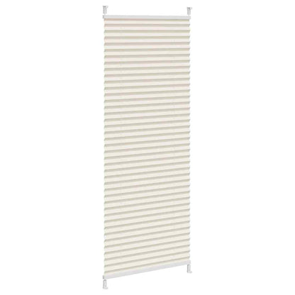 vidaXL Plisse Blind 40x100cm Cream
