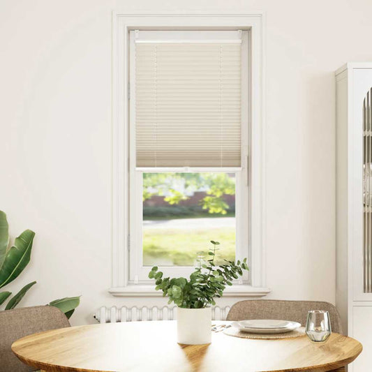 vidaXL Plisse Blind 40x100cm Cream