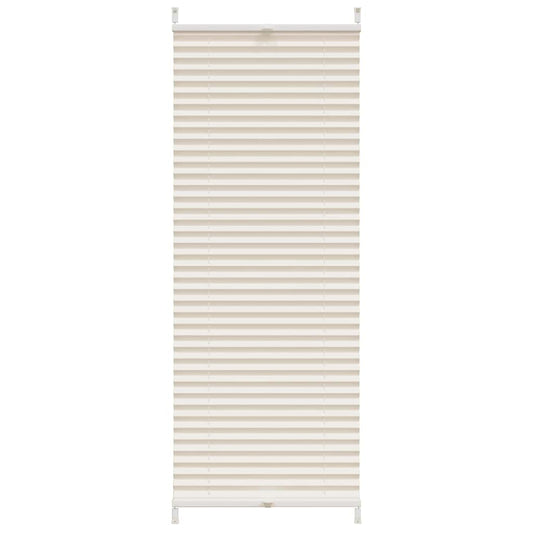 vidaXL Plisse Blind 40x150cm Creme