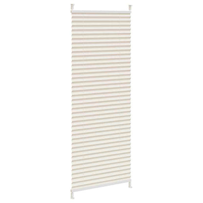 vidaXL Plisse Blind 40x150cm Creme