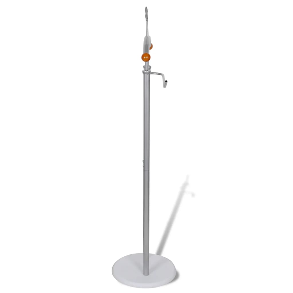 240731 vidaXL Valet Stand Coat Shirt Organizer Metal Frame