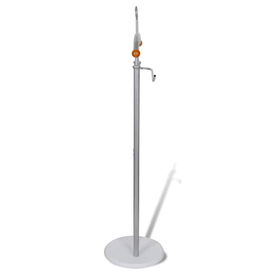 240731 vidaXL Valet Stand Coat Shirt Organizer Metal Frame